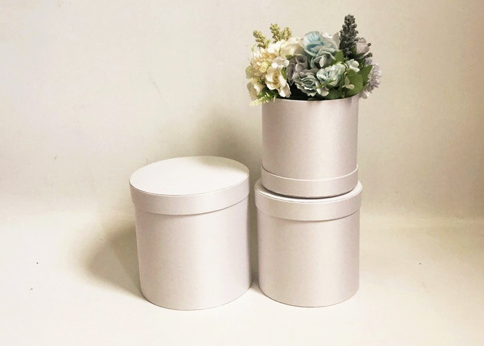 2mm Thickness Offset Printing Round Cardboard Boxes CMYK