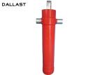 Dump Trailer Hydraulic Cylinder Multi Stage Telescopicing , 3 Stage Telescoping