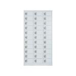 Hot sell Commercial furniture safe supermarket locker Steel Safe 33 doors Locker