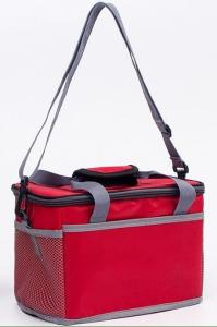 China Durable 600D Polyester Cooler Bag Single Shoulder Type With Large Capacity factory