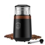 Black OEM Automatic Coffee Machine SS304 Electric Blade Cups Professional