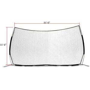Polyester Softball Pitching Screen 10ft Baseball Backstop Net