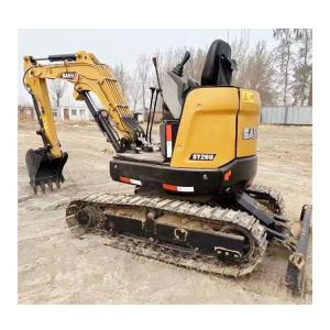 China Mini Sany SY26U Excavator 26ton Operating Weight Crawler Chain Low Fuel Consumption factory