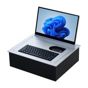 China Conference Table LCD Screen Electric Flipper Monitor Flip Flop Paperless Meeting System LCD factory