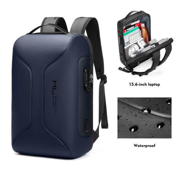 Wholesale new bag usb charging anti theft men mochilas escolares waterproof