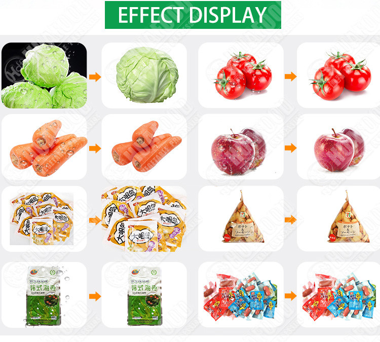 Cleaning Processing 500kg/h Fruits Vegetable Air Dryer