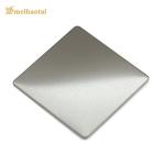 Sandblasted Silver Gold Decorative Stainless Steel Sheet 0.65mm Four Feet