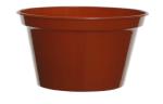 Minimalistic Styled Plastic 7 Gallon Plant Pots Horticultural Cylindrical