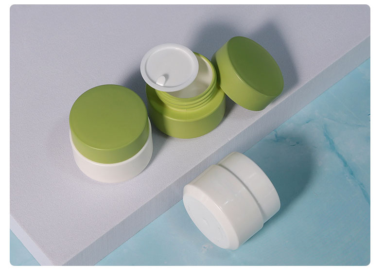 10g Lip Balm Containers Empty Double Wall PP Jar Cosmetic For Packaging