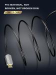 Black HDMI To HDMI Cable , 4K HDR Premium Certified HDMI Cable