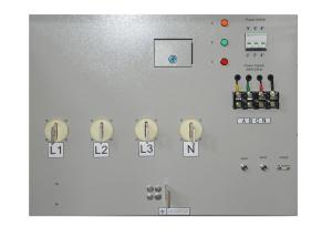 China High Load Power 200Kw Load Bank 0.5 Grade Orange With Phase Voltage 400V factory