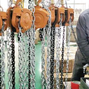 China 3 Ton Manual Chain Block Double Pawl Braking Professional factory