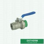Ppr Brass Double Union Ball Valve Middle Type Water Flow Control Valve