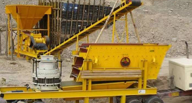 Crusher Circular Vibrating Screen Long Service Life Carbon Steel Material High Strength