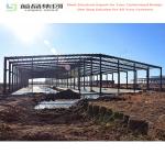 Customized Prefab Steel Frame Structure Construction Warehouse Building Garage