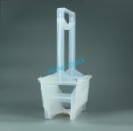 Transparent Wafer Cassette Carrier Box SGS Compliant PP Material Vertical Wafer