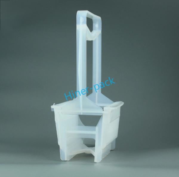 Transparent Wafer Cassette Carrier Box SGS Compliant PP Material Vertical Wafer
