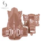 Bronze Plastic Coffin Corners With Different Colors Spray Paint Funeral Supplies