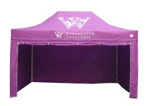 China Commercial Portable Gazebo Tent 3 X 4.5m / 3x6m / 4x4m Quickly Assemble factory