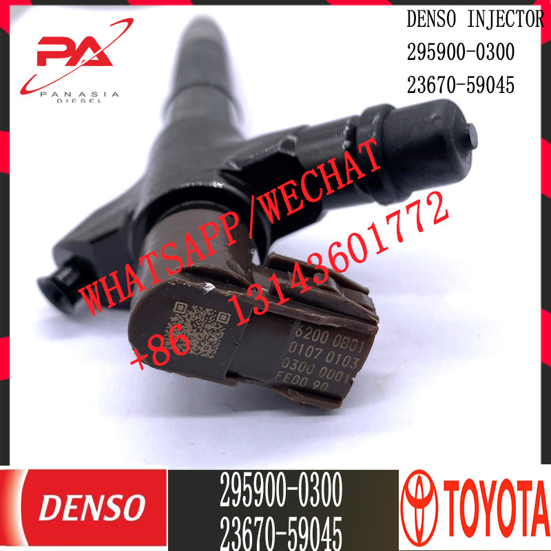 DENSO Diesel Common Rail Injector 295900-0300 For TOYOTA 23670-59045
