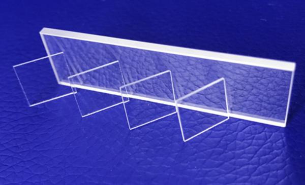 High Transparency UV Sterilization UVC Cover 45*45*0.3mm Quartz Sheet Optical