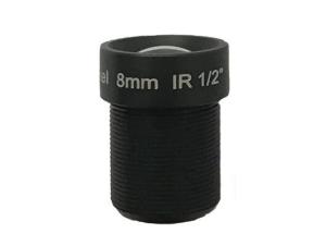 China 8.0mm F2.0 3MP m12 board lens for 1/2″ sensor factory