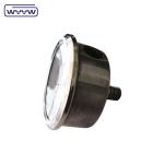 63mm Stainless Steel Liquid Filled Pressure Gauge Shockproof 1/4"Bsp Back