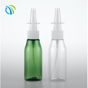 Plastic 18mm Nose Suction Nasal Spray Pumps 18/410 Green 3oz ODM