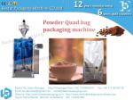 1kg flour packing in quad bag BESTAR screw metering powder packaging machine