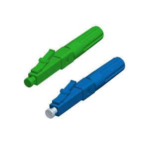 China LC 4501 Fc Fiber Optic Fast Connector APC 0.3db Push Tight Structure factory