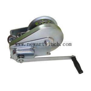 China Zinc Plated Marine Hand Winch 1800lbs For Lifting Industrial Area CE Approved factory