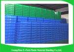 Industrial Small Plastic Stackable Containers , Plastic Moving Containers