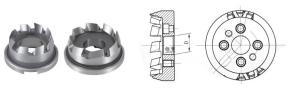 China Arc Tooth Carbide Cutter Tools Cylindrical Wear Resistence factory