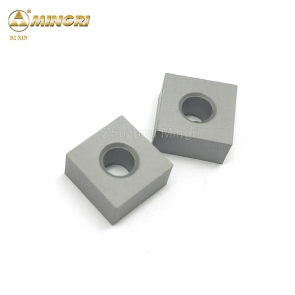 12.7*12.7*6.5mm Tungsten Carbide Square Chain Saw Inserts For Stone Cutting