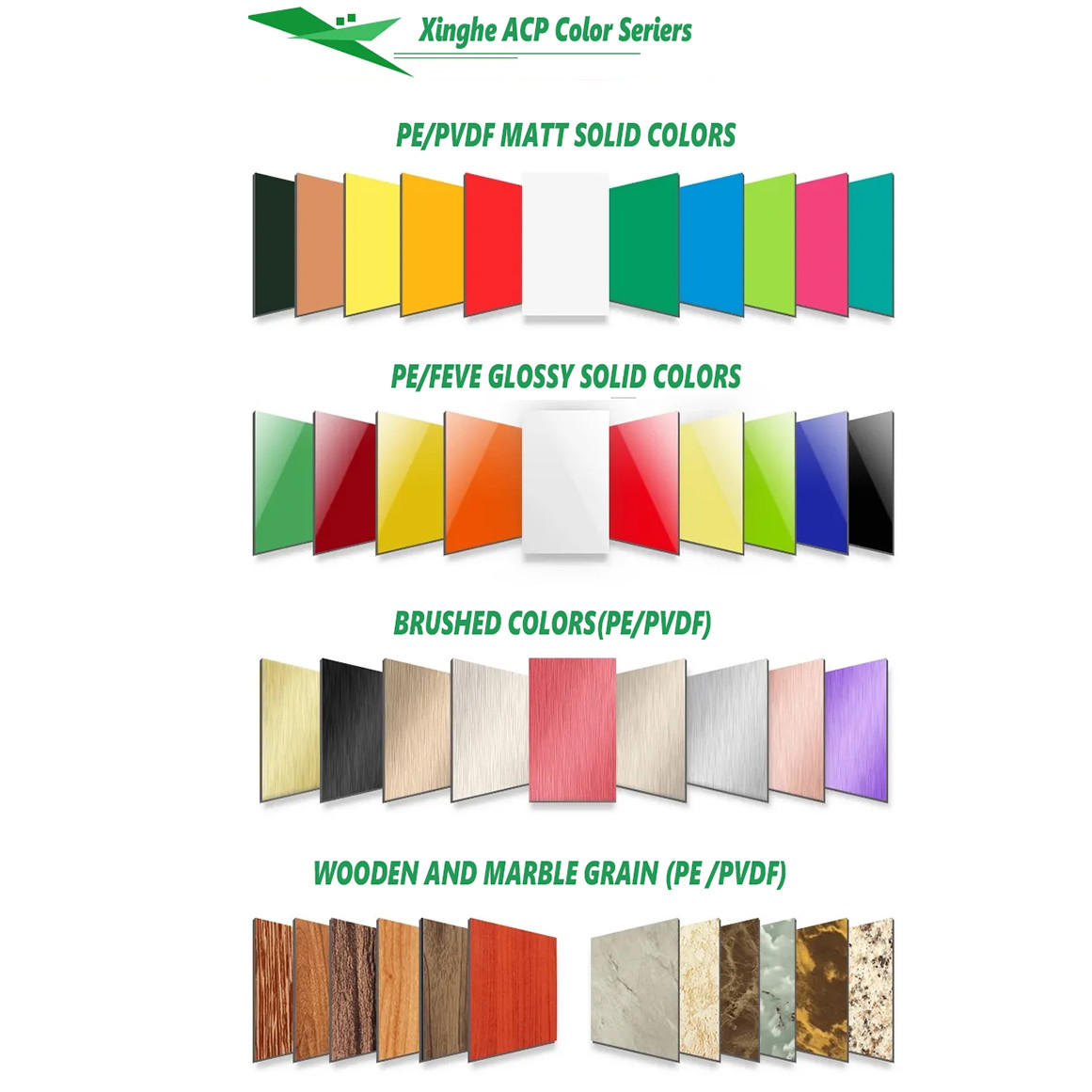 Fireproof Class B1 Aluminum Composite Panels 1220mm-1575mm Heat Resistance ≤0.04mm