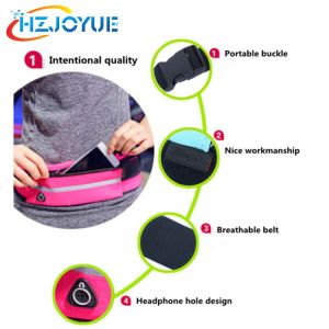 HZJOYUE Newest Designer Popular Good Quality waist pouch,waist belt bag,waist
