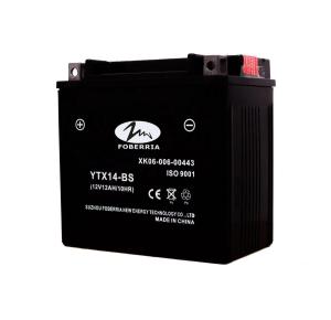 China AGM MF Battery YTX14-BS Motorcycle Lead Acid Battery 12V 12AH factory