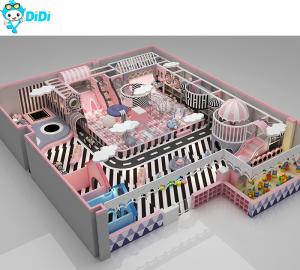 China Macaron Theme Mazes Indoor Play Centre Equipment Support Customization factory