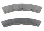 OEM K20 Decanter Centrifuge Wear Parts Tungsten Carbide Tiles