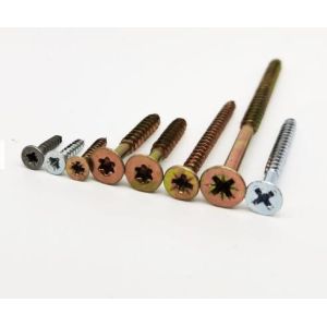 Professional Torx Zinc Plated Steel Chipboard Screws