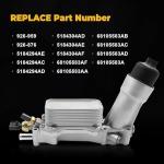 926-876 926-959 Aluminum Engine Oil Filter Housing Assembly Kit with Oil Cooler