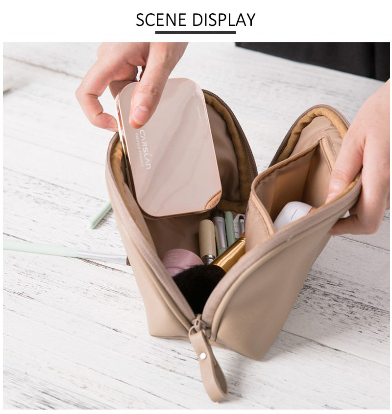 Brand Small Clutch Pouch Makeup Cosmetic Zipper Bag For Travel