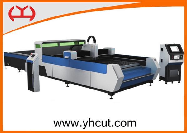 Low Noise CNC Fiber Laser Cutter , Carbon Fiber Cutting Machine For Sheet Metal