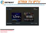 IPTV Account Xtrix IPTV with Europe IPTV Channel Italy UK Germany Arabic USA