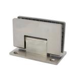 Stainless steel Bathroom hinge RS802, Square 90 degree, wall to glass connector