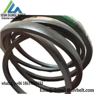 China Classical Wrapped Rubber V Belts Type B Length 116''-126'' For Choppers factory