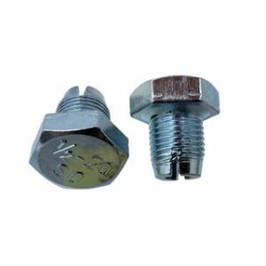 China Hexagon 1/2&quot; - 20 S.O Drain Plug 3/4 '' Silver Customized factory