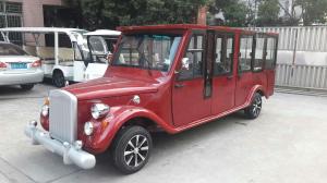 China Vintage Electric Shuttle Bus Vintage Electric Car For Pick Up 8 Persons factory