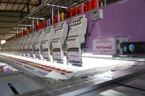 China Tai Sang Embro embroidery machine Platinum Model 920.( 9 needles 20 heads computerized embroidery machine) factory