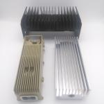 Extruded Aluminium Heatsink Extrusion / Commercial Die Cast Heat Sink